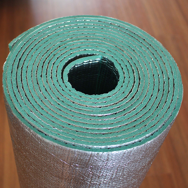 Al+Woven+XPE+Woven+Al Foil Rolls For Heat Insulation And Quakeproof Packaging - PAIDU