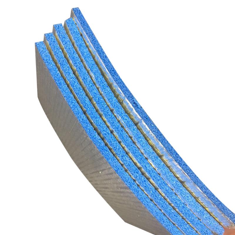 Foam Adhesive Fireproof Insulation With Aluminum Foil Backed XPE - PAIDU