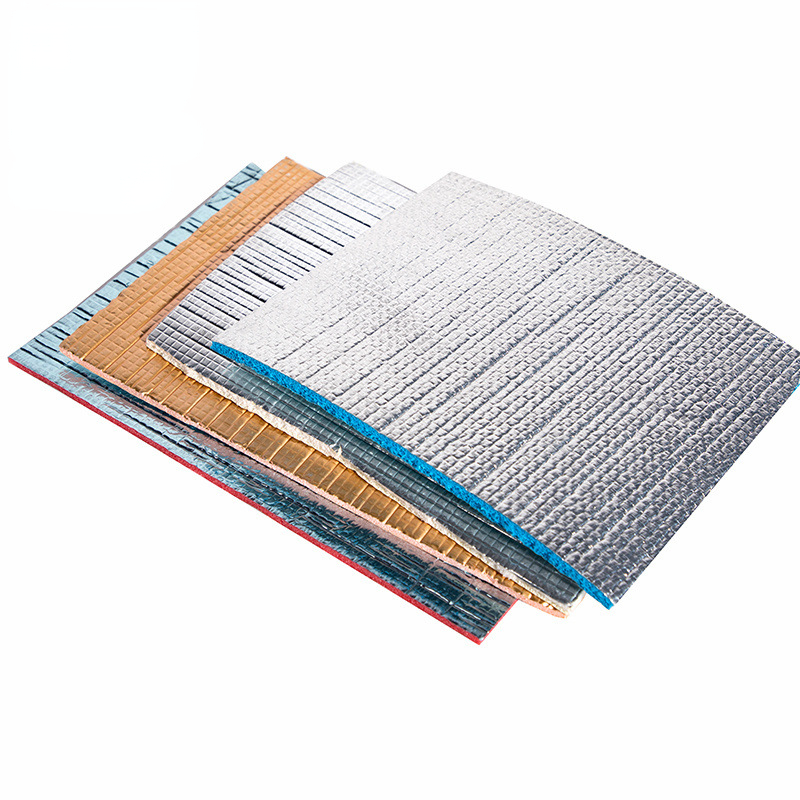 Customized XPE Foam Insulation Thermal Closed Cell Sound Heat Proofing Self Adhesive Roll Aluminum Foil Composite - PAIDU